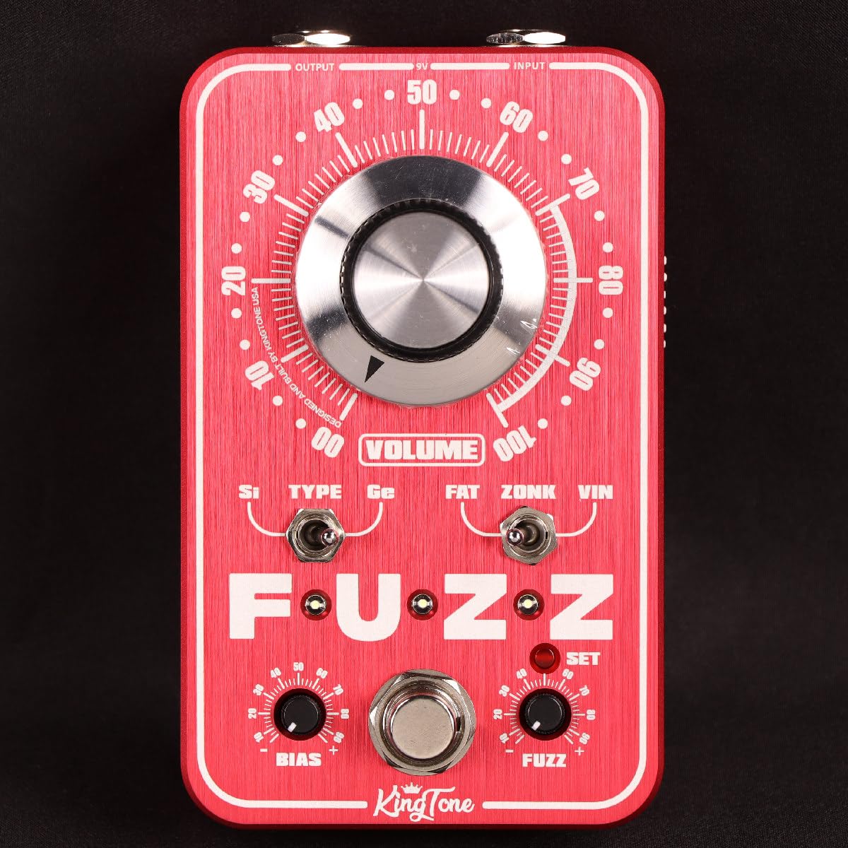Amazon.co.jp: King Tone/miniFUZZ V2 Red Fuzz : Musical